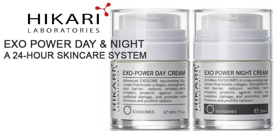 Hikari EXO POWER Day & Night creams