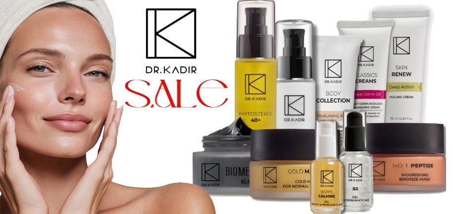 Dr. Kadir Cosmetics Buy 3 Get 1 Free Sale