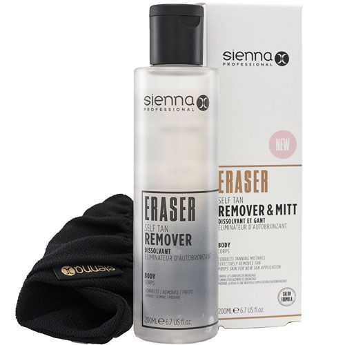 Eraser Self Tan Remover & Mitt Sienna X 
