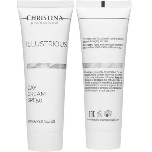 Day Cream SPF 50 for Hyperpigmentation Illustrious Christina