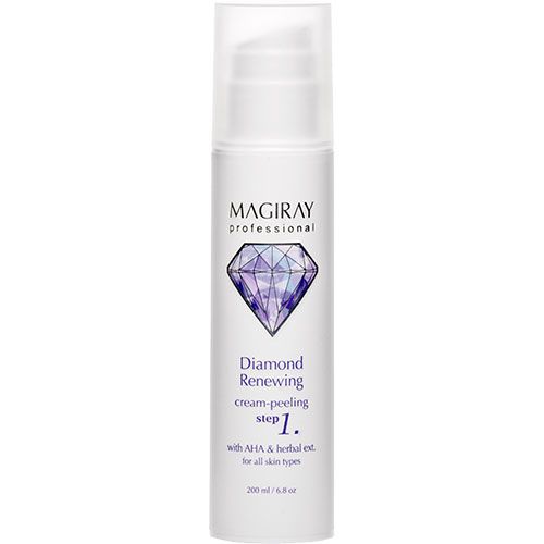 Diamond renewing cream-peeling with diamond powder