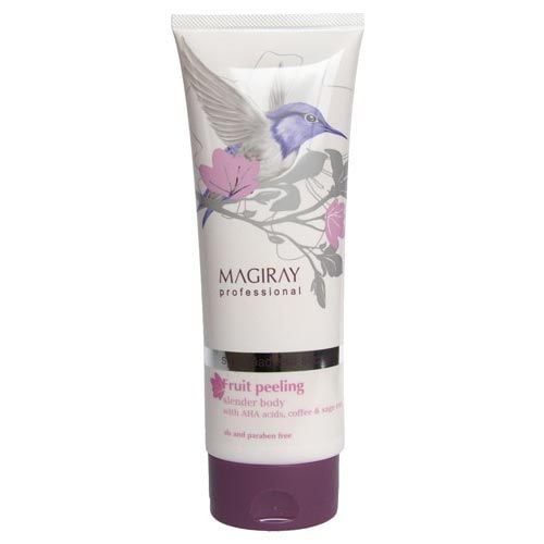 Slender body fruit peeling with AHA acids