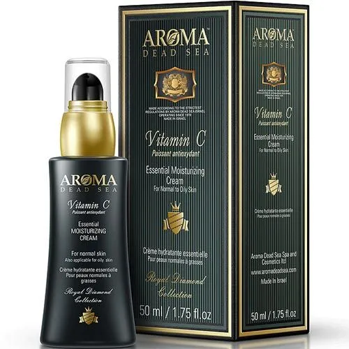 Essential Moisturizing Cream For Oily Skin Vitamin C Aroma Dead Sea