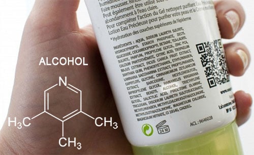 Alcohols in cosmetic products