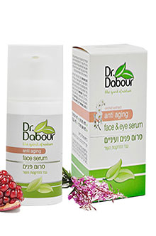 Anti-aging eye and face serum