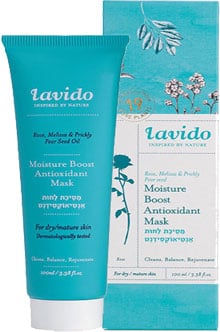 Moisture Boost Antioxidant Mask Lavido