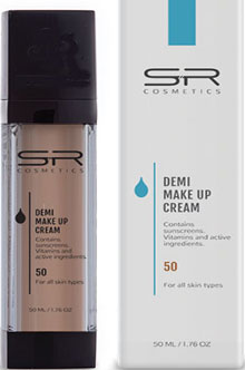 Demi Makeup Cream Moisturizer & Sunscreen Boutique SPF 50